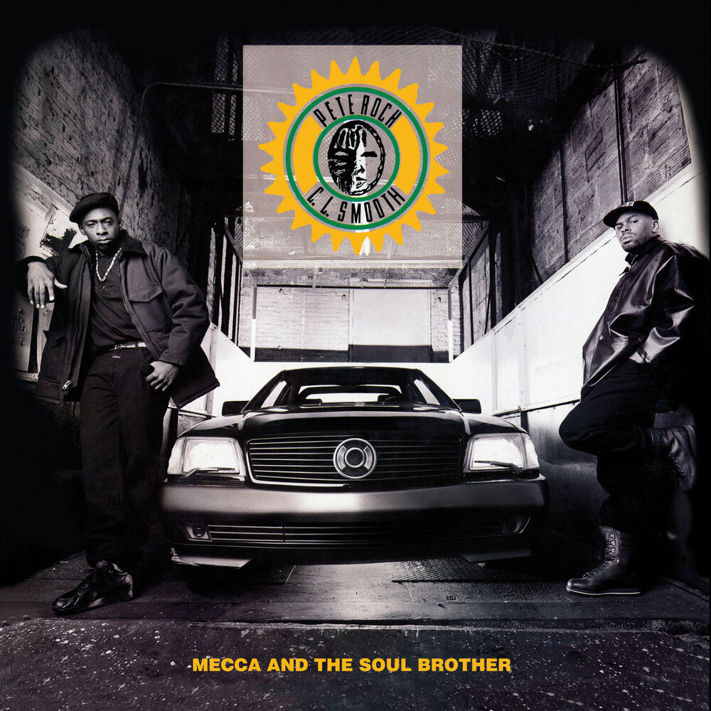 the album cover for Pete Rock & Cl S - Mecca and The Soul Brother [With Book] [Deluxe Edition]