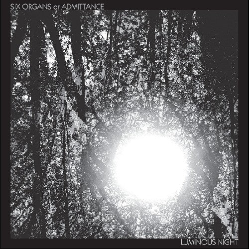 the album cover for Six Organs Of Admittance - Luminous Night