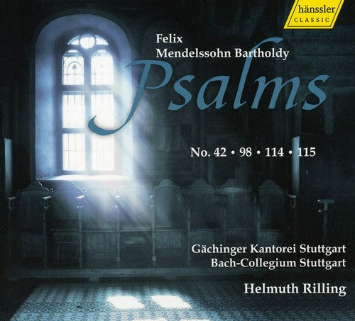 the album cover for F. MENDELSSOHN - Psalms