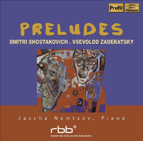 the album cover for Jascha Nemtsov - Preludes