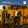 the album cover for Impressions - Complete A & B Sides 1961-1968
