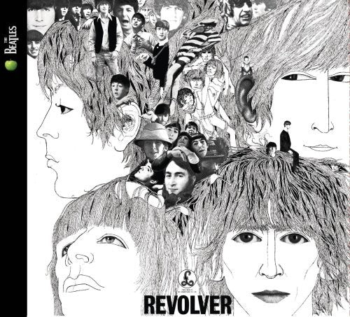 the album cover for The Beatles - Revolver [Digipak]