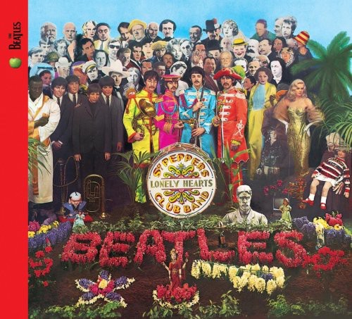 the album cover for The Beatles - Sgt. Pepper's Lonely Hearts Club Band [Digipak]