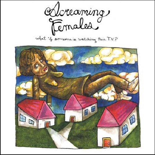 the album cover for Screaming Females - What If Someone Is Watching Their T.V.?