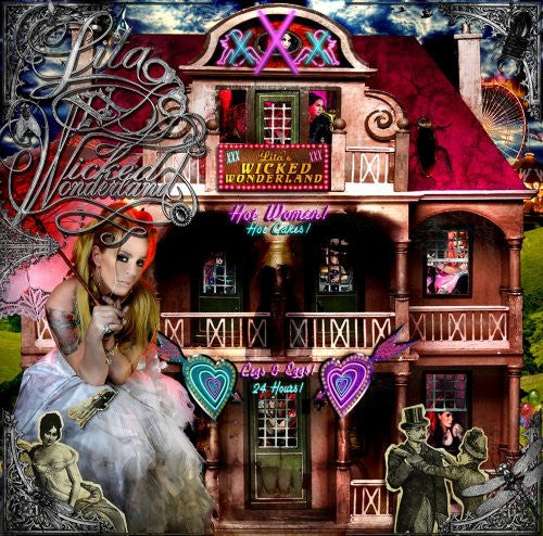 the album cover for Lita Ford - Wicked Wonderland