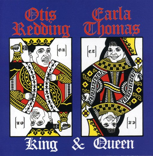 the album cover for Otis Redding & Carla Thomas - King & Queen
