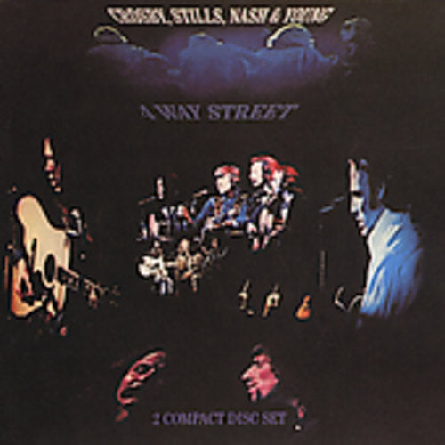 the album cover for Crosby, Stills, Nash & Young - 4 Way Street (Jewel Box)