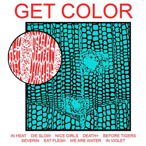 the album cover for HEALTH - Get Color