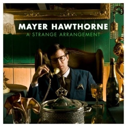 the album cover for Mayer Hawthorne - Strange Arrangement