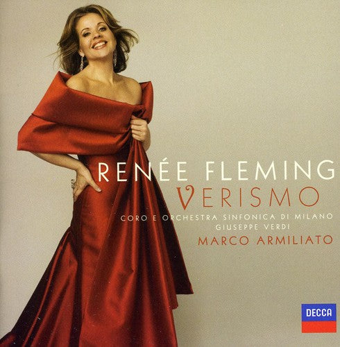 the album cover for RENEE FLEMING - Verismo