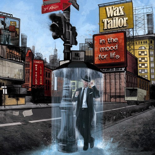 the album cover for Wax Tailor - In the Mood for Life