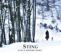 the album cover for Sting - If On A Winter's Night