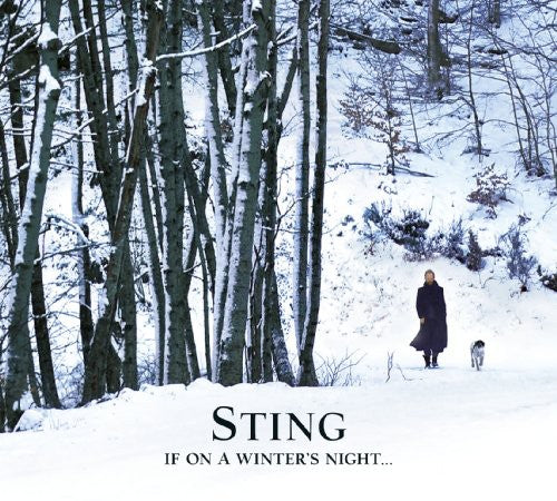 the album cover for Sting - If On A Winter's Night