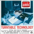 the album cover for Pablo - Turntable Technology [Import]