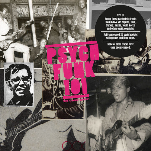the album cover for Psych-Funk 101 - Psych-funk 101