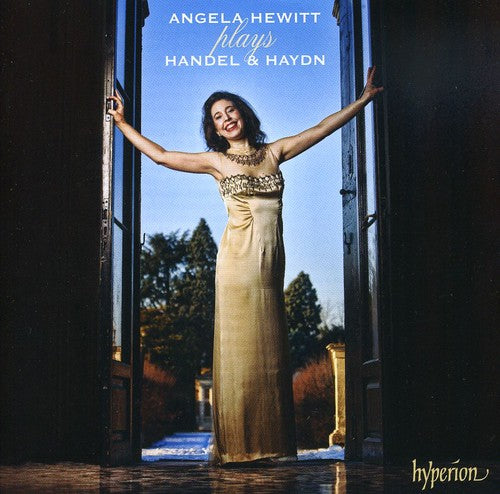 the album cover for Handel/Haydn - Angela Hewitt in Recital
