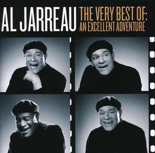 the album cover for Al Jarreau - The Very Best Of: An Excellent Adventure