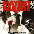 the album cover for Mayday Parade - Anywhere But Here