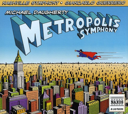 the album cover for Giancarlo Guerrero - Metropolis Symphony Deux Ex Machina