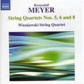 the album cover for Wieniawski String Quartet - String Quartets Nos 5 6 & 8