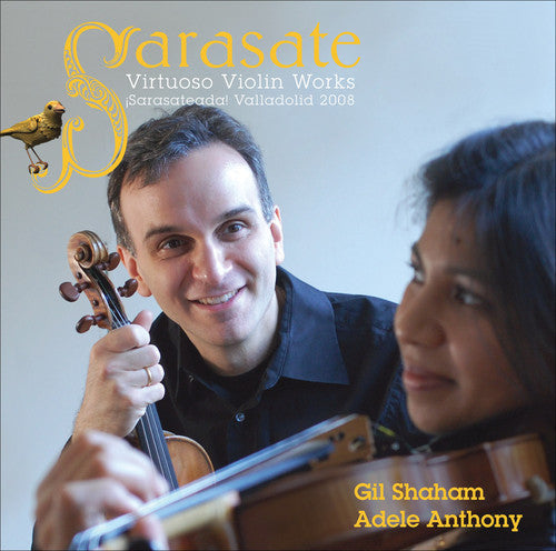 the album cover for P.D. Sarasate - Virtuoso Violin Works