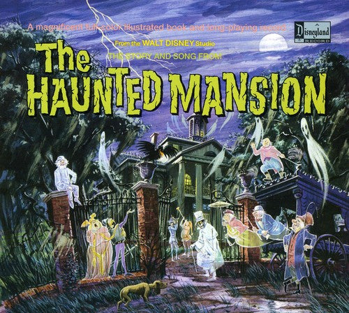 the album cover for Disney - The Story and Song From The Haunted Mansion
