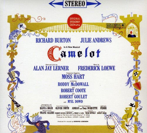 the album cover for Broadway Cast - Camelot