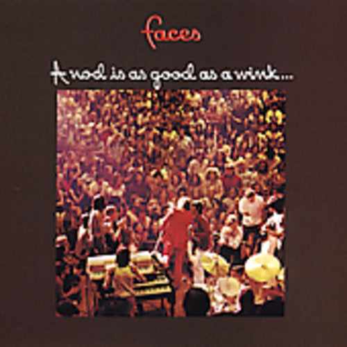 the album cover for Faces - Nod Is As Good As A Wink