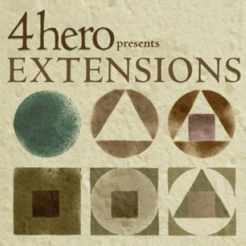 the album cover for 4 Hero - Extensions