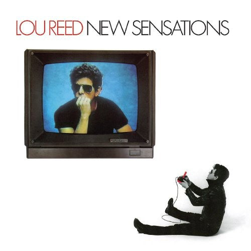 the album cover for Lou Reed - New Sensations