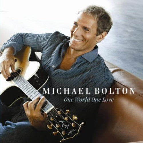 the album cover for Michael Bolton - One World One Love
