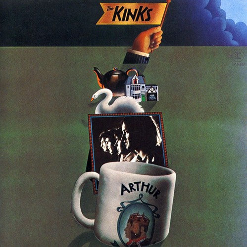 the album cover for The Kinks - Arthur