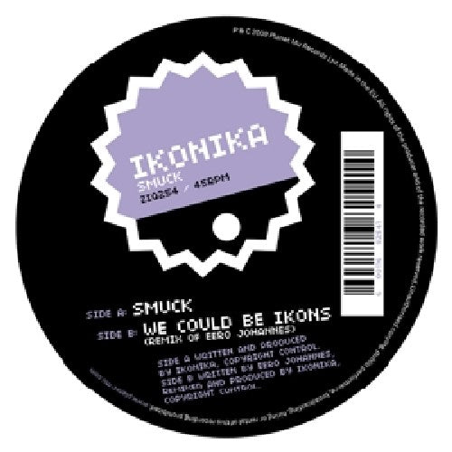 the album cover for Ikonika - Smuck