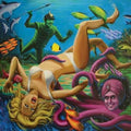 the album cover for King Khan & BBQ Show - Invisible Girl