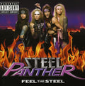 the album cover for Steel Panther - Feel the Steel