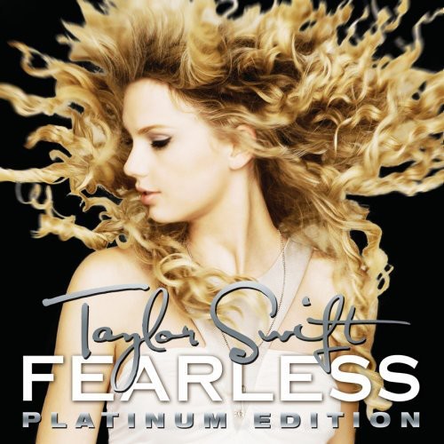 the album cover for Taylor Swift - Fearless