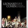 the album cover for Leonard Cohen - Leonard Cohen Live at the Isle of Wight