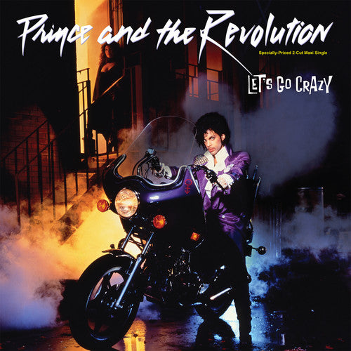 the album cover for Prince - Lets Go Crazy [12in Vinyl] - Single