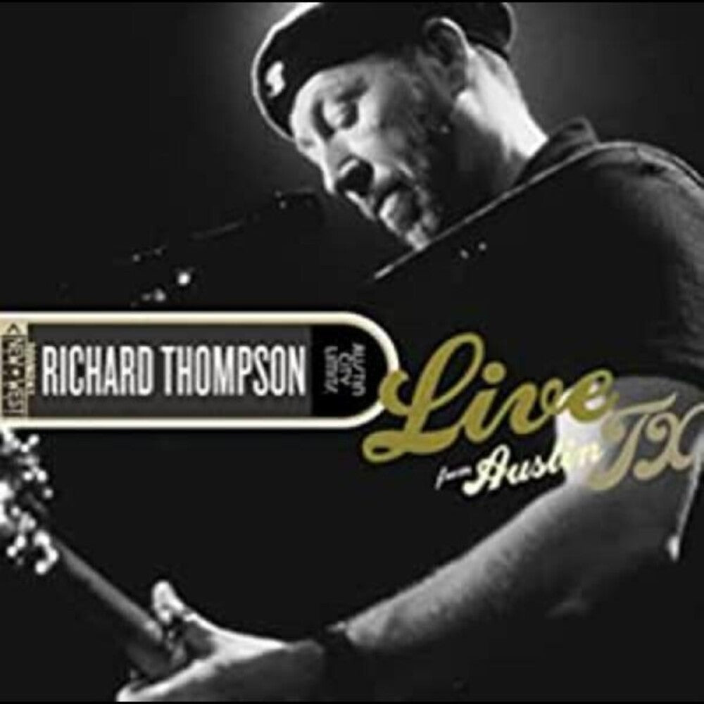 the album cover for Richard Thompson - Live from Austin TX