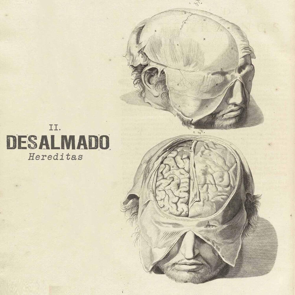 the album cover for Desalmado - Hereditas