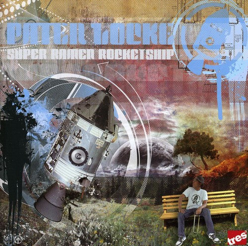 the album cover for Paten Locke - Super Ramen Rocketship