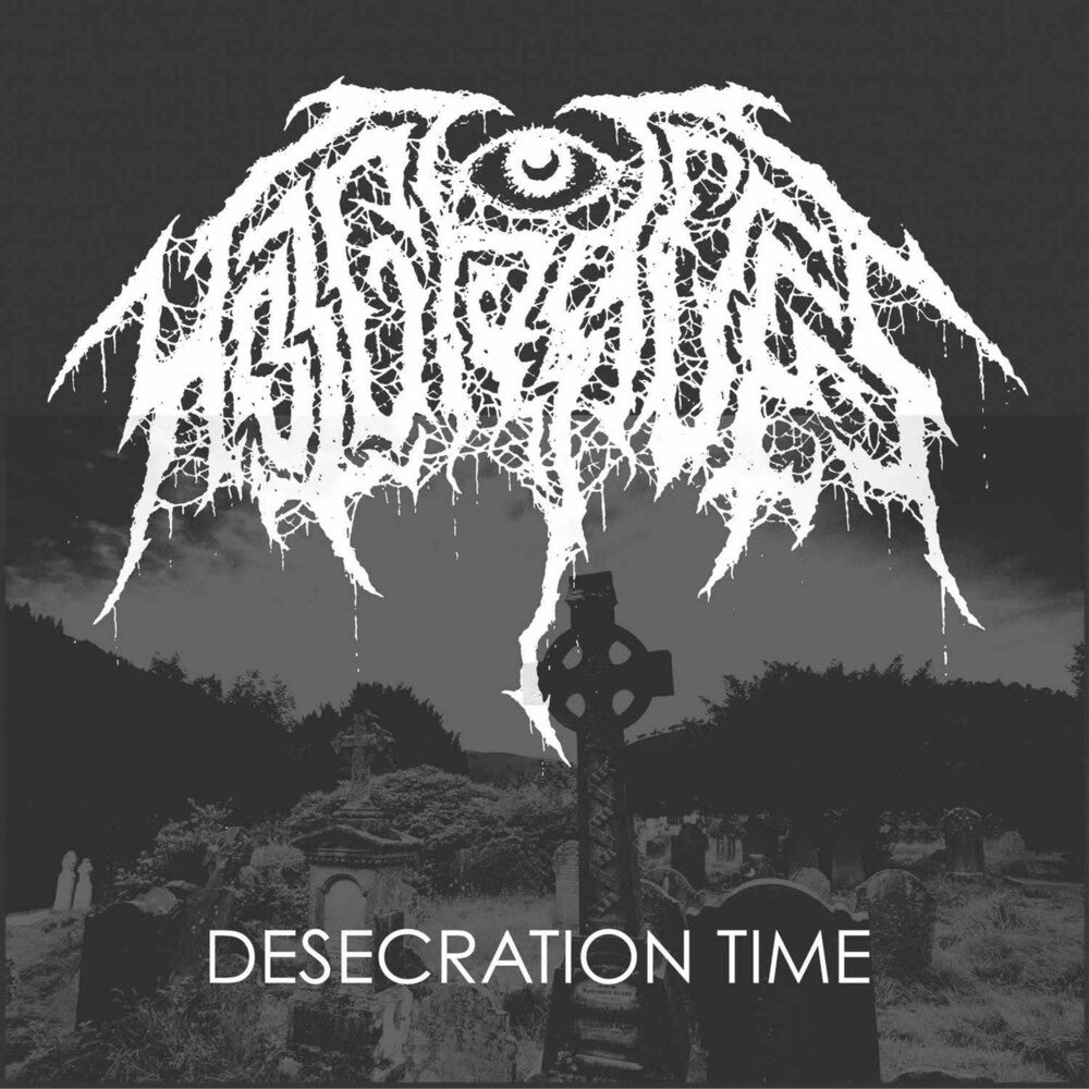 the album cover for Hot Graves - Desecration Time