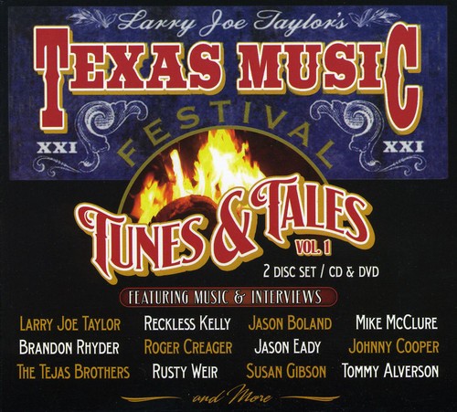 the album cover for Larry Joe Taylor (Guitar/Vocals) - Texas Music Festival 21: Tunes and Tales, Vol. 1