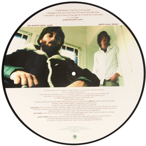 the album cover for The Black Keys - Thickfreakness [Picture Disc LP]
