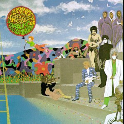 the album cover for Prince - Around the World in a Day