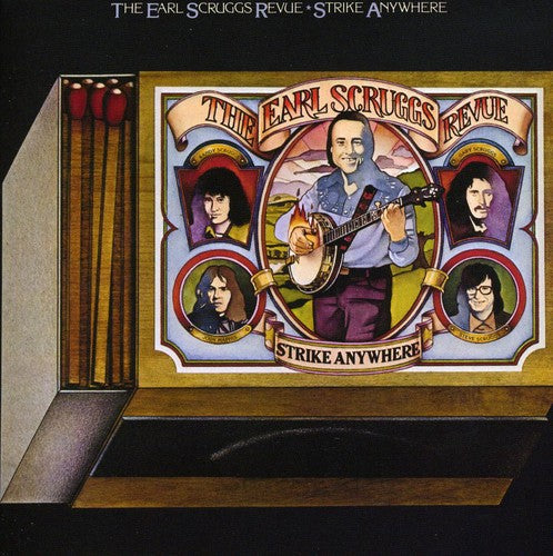 the album cover for Earl Scruggs - Strike Anywhere
