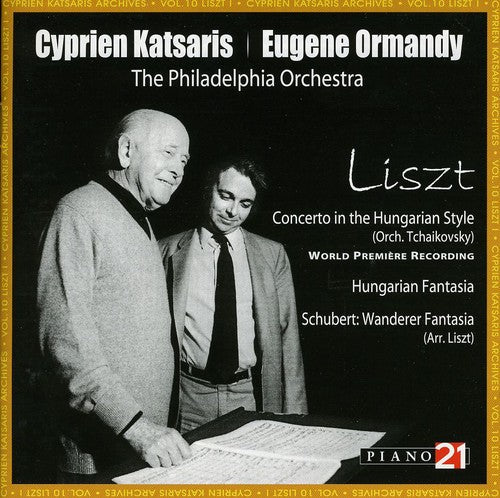 the album cover for F. LISZT - Katsaris Archives 10