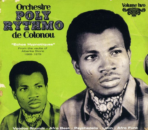 the album cover for Orchestre Poly-Rythmo De Cotonou - Echos Hypnotiques, Vol. 2