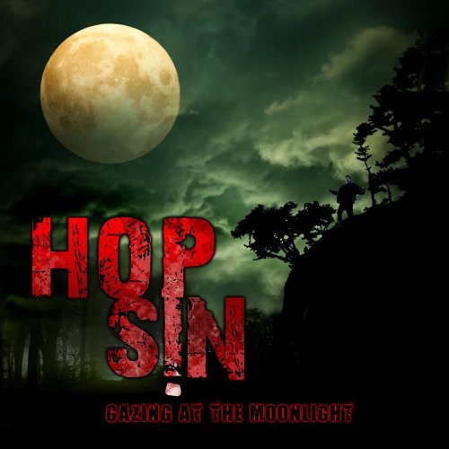 the album cover for Hopsin - Gazing at the Moonlight