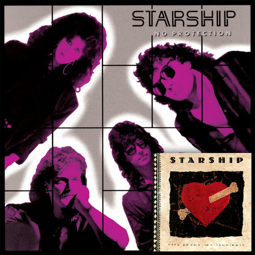 the album cover for Starship - No Protection / Love Among The Cannibals [Remastered]
